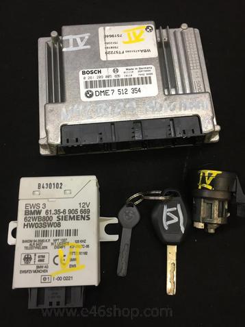 ECU DME BMW E46 N42BA18A Automaat oe 7512354 beschikbaar voor biedingen