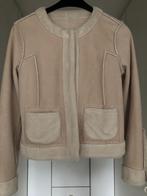 Marccain: ecru jasje twee in één, omkeerbaar, Kleding | Dames, Jassen | Winter, Ophalen, Zo goed als nieuw, Maat 38/40 (M), Beige