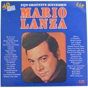 DUBBEL LP MARIO LANZA ZIJN 40 GROOTSTE SUCCESSEN 1979 beschikbaar voor biedingen