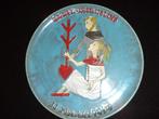 XXL bord 1959 JOOST MARECHAL twee figuren 46 cm wandbord, Ophalen