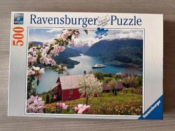 Puzzel 500st Ravensburger (nr1544a)  beschikbaar voor biedingen