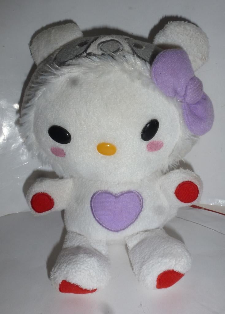 knuffel a la Hello Kitty-stijl, Enfants & Bébés, Jouets | Peluches, Comme neuf, Enlèvement ou Envoi