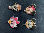 4 pin's Disney Nerds: Mickey, Minnie ..., Verzamelen, Ophalen of Verzenden, Mickey Mouse, Zo goed als nieuw, Overige typen