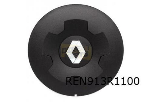 Renault Trafic (7/01-) naafdeksel groot Zwart (1 stuk) (bij, Auto-onderdelen, Overige Auto-onderdelen, Renault, Nieuw, Ophalen of Verzenden