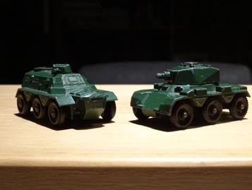 Set antieke militaire voertuigen - Matchbox