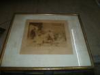 OUDE KADER MET AFB., Antiek en Kunst, Curiosa en Brocante, Ophalen of Verzenden