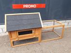 nieuw konijnenhok met schuifdak, Dieren en Toebehoren, Ophalen of Verzenden, Nieuw, Ren