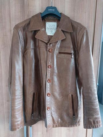 Lederen vest Oakwood maat XL, zeer goede staat, Ophalen of Verzenden, Zo goed als nieuw, Maat 56/58 (XL)
