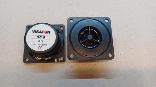 Visaton Sc5 1/2" polycarbonate tweeter 60/110watt, Audio, Tv en Foto, Luidsprekerboxen, Zo goed als nieuw, Ophalen of Verzenden