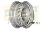 Ford Transit Connect velg staal (6.5J x 16") (zilver) (11/13, -, Verzenden, -, Nieuw