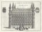1786 - het stadhuis van Leuven, Antiek en Kunst, Kunst | Etsen en Gravures, Verzenden