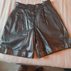 HAPPY HEIDEMANN *SHORT EN CUIR NOIR*NEUF*PETIT*, Neuf, HEIDEMANN, Taille 36 (S), Enlèvement