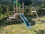 Groot speeltoestel met glijbaan, schommel en zandbak, Kinderen en Baby's, Speelgoed | Buiten | Speeltoestellen, Ophalen, Zo goed als nieuw
