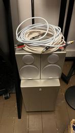 Monitor Audio Radius 90 + sub et câbles, Enlèvement, Comme neuf