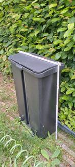 Belle poubelle noire avec pédale., Synthétique, 75 cm ou plus, Utilisé, Enlèvement ou Envoi