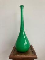 Opaline Vaas groen, Antiek en Kunst, Ophalen