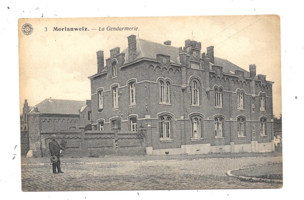 Morlanwelz NA77: La Gendarmerie, Envoi, 1920 à 1940, Non affranchie, Hainaut