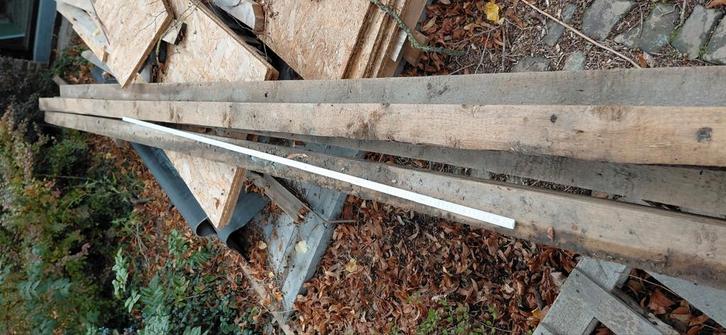 Panneaux de toit 5 pièces 420 cm/8 cm/5 cm fin de rénovation, Bricolage & Construction, Bois & Planches, Comme neuf, Enlèvement ou Envoi