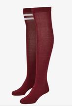 Urban Classics 2 PACK - Kniekousen - burgundy 39-42, Kleding | Dames, Sokken en Kousen, Sokken en Kniesokken, Overige kleuren