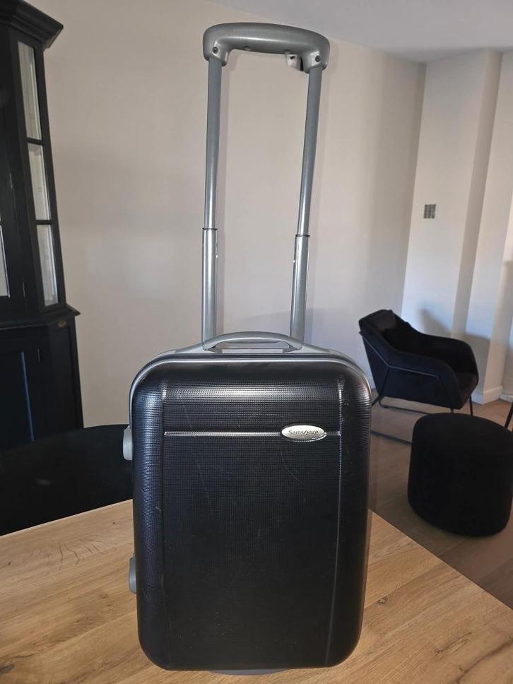 Trolley Samsonite handbagage Cruiseair ıı 55 cm, Handtassen en Accessoires, Koffers, Gebruikt, Hard kunststof, 50 tot 60 cm, 35 tot 45 cm