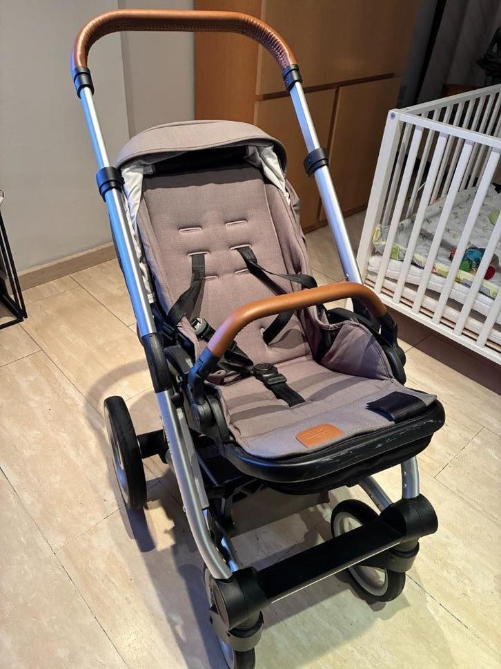 set Mutsy NIO kinderwagen + reiswieg en accessoires, Kinderen en Baby's, Kinderwagens en Combinaties, Zo goed als nieuw, Kinderwagen