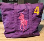 Ralph Lauren schoudertas paars, Ophalen of Verzenden, Zo goed als nieuw, Paars