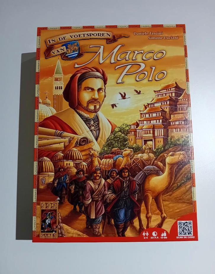 In de voetsporen van Marco Polo, Hobby en Vrije tijd, Gezelschapsspellen | Bordspellen, Zo goed als nieuw, Een of twee spelers