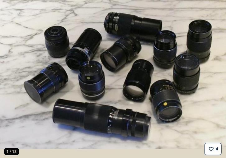 Lentille avec filetage m42 (12 pièces), Collections, Appareils photo & Matériel cinématographique, Lentille ou Lentilles, 1980 à nos jours