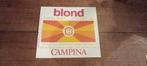 Brasserie bierlabel Blond Campina, Verzenden, Zo goed als nieuw, Overige typen, Overige merken