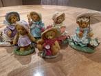 6 cherished teddies, Verzamelen, Beren en Cherished Teddies, Ophalen, Zo goed als nieuw, Beeldje, Cherished Teddies