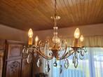 Antiek kroonluchter met twee bijhorende wandlampen, Antiek en Kunst, Ophalen