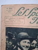 Hele oude krant Les Sports Illustres., Antiek en Kunst, Ophalen