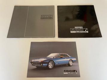 Ferrari 400 i brochures 400i folders 3 stuks disponible aux enchères