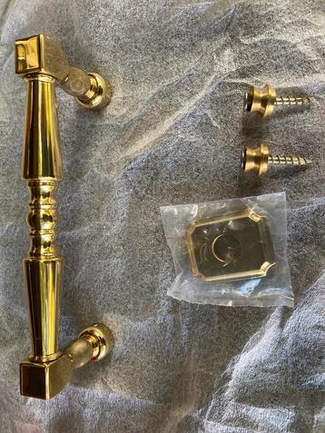 Deurbeslag - messing deurgreep Quincalux beschikbaar voor biedingen