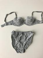 NIEUW Grijs lingerieset met mooie kant van Barbara, maat 70, Kleding | Dames, Ondergoed en Lingerie, Barbera, Ophalen of Verzenden
