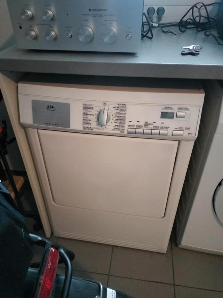 Droogkast AEG LAVATHERM, Electroménager, Sèche-linge, Comme neuf, Évacuation d'air, Chargeur frontal, Enlèvement