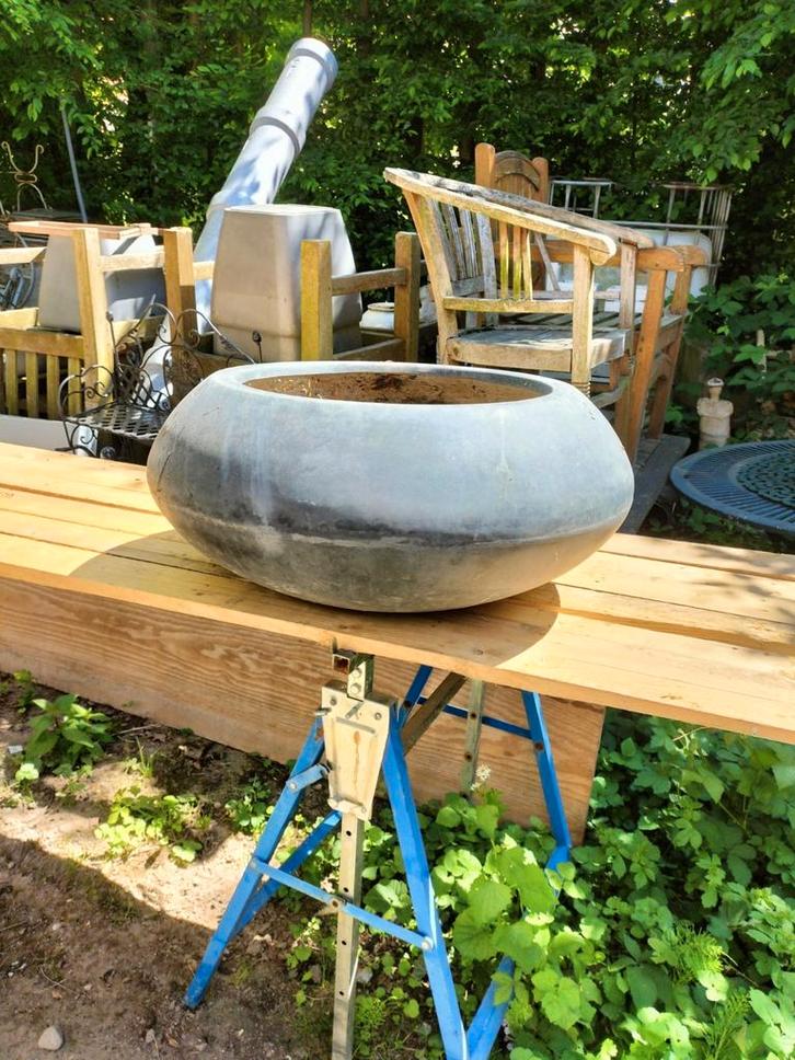 Design grote plantenbak bloembak, Tuin en Terras, Bloembakken en Plantenbakken, Zo goed als nieuw, Ophalen
