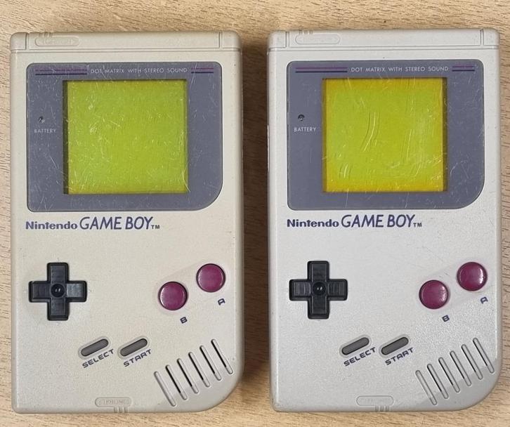2 X Nintendo Game Boy Classic DMG-01 Console PERFECT WERKEND, Games en Spelcomputers, Spelcomputers | Nintendo Game Boy, Gebruikt
