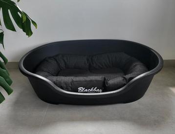 Lit pour chien + oreiller ovale (taille S/M) + anneau de den, Enlèvement, Comme neuf