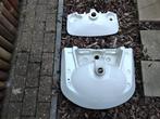 Lavabo groot en klein 1972, Doe-het-zelf en Bouw, Sanitair, Ophalen, Gebruikt, Steen, Wastafel
