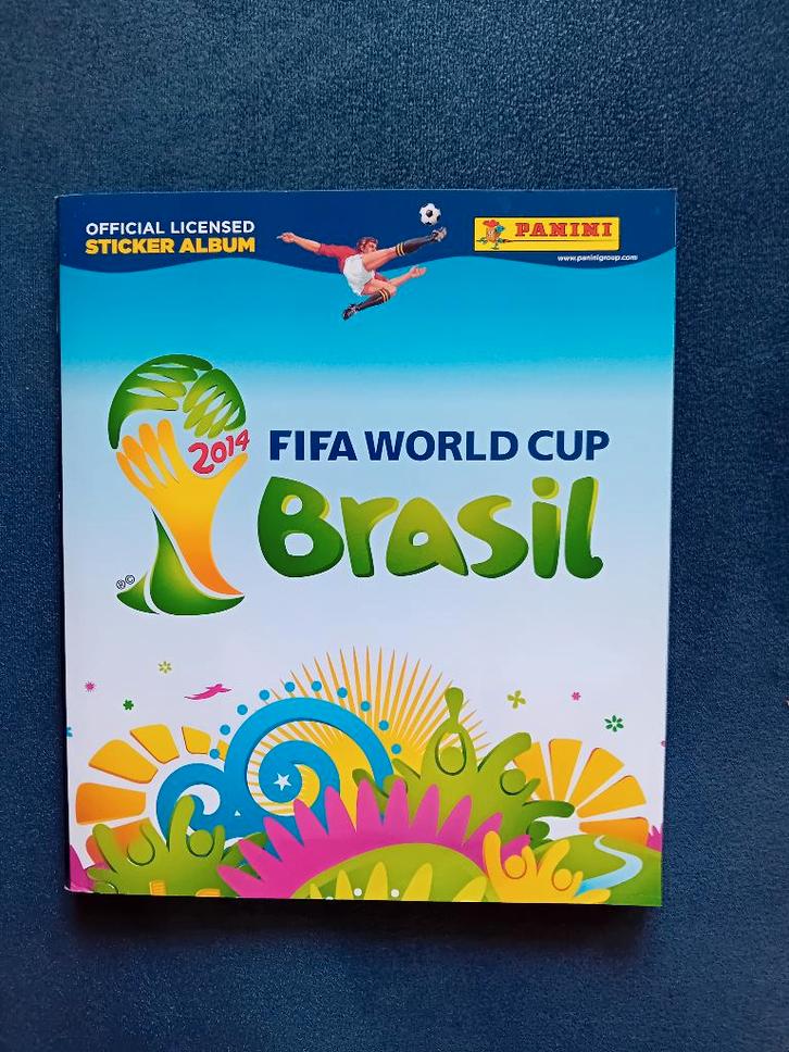 panini stickerboek WK Brazilië 2014, Hobby & Loisirs créatifs, Autocollants & Images, Comme neuf, Image, Enlèvement ou Envoi