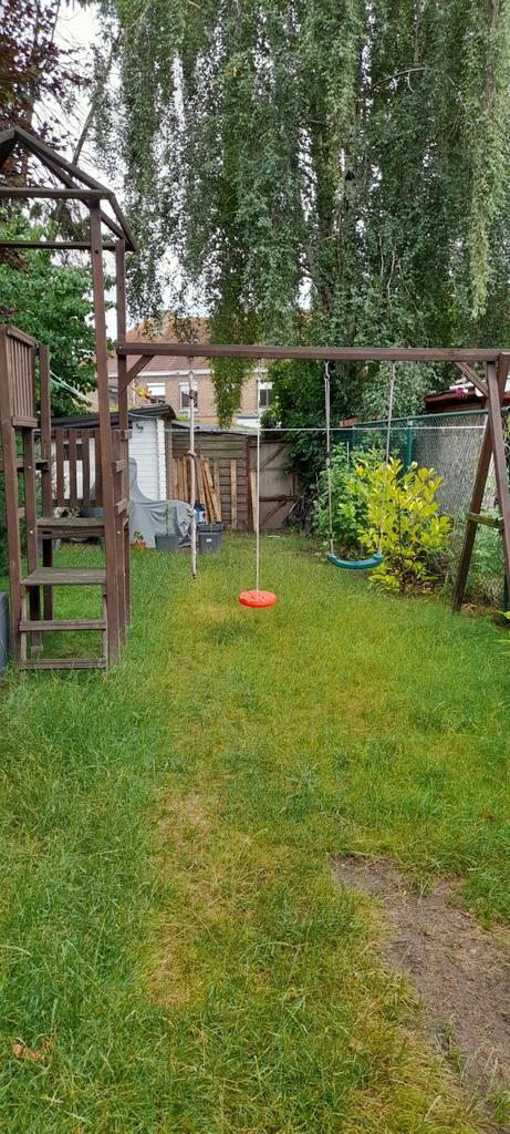 Speeltuigen kinderen, Kinderen en Baby's, Speelgoed | Buiten | Speeltoestellen, Zo goed als nieuw, Glijbaan, Klimtouw, Ophalen