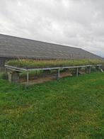 1 kweektafel van gegalvaniseerd staal van 2 x 2 m en 3 extra, Ophalen, Gebruikt