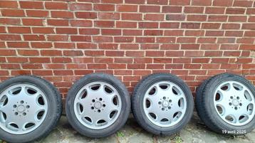 Pakket velgen + banden /  Mercedes W 124 W129, Auto-onderdelen, Banden en Velgen, Ophalen, Band(en)