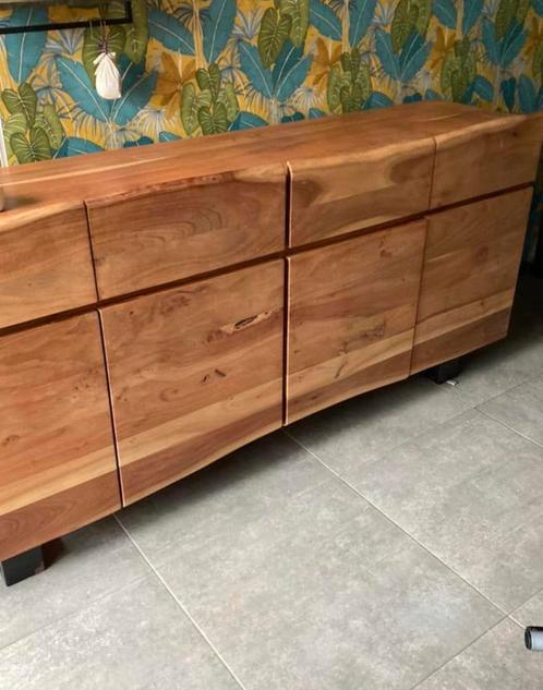 Meubelset van massief acacia, Huis en Inrichting, Kasten | Buffetkasten, Ophalen
