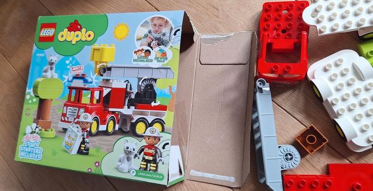 Duplo camion de pompier, Kinderen en Baby's, Speelgoed | Duplo en Lego, Zo goed als nieuw, Duplo, Ophalen
