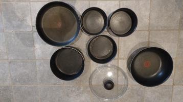 Oude pannen tefal  beschikbaar voor biedingen