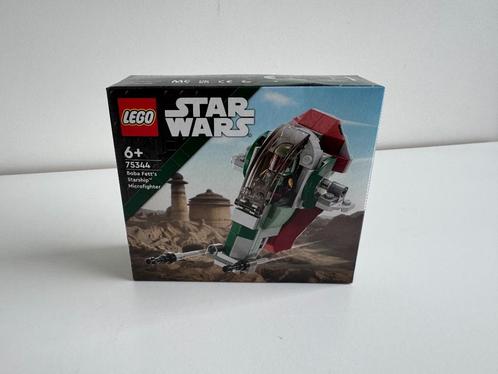Lego 75344 Star Wars Boba Fett's Starship Microfighter, Kinderen en Baby's, Speelgoed | Duplo en Lego, Nieuw, Lego, Complete set