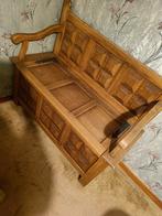 Houten bank,, Antiek en Kunst, Ophalen