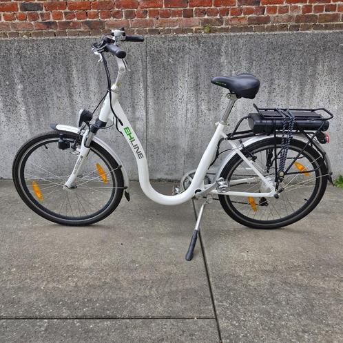 Elektrische damesfiets, Fietsen en Brommers, Fietsen | Dames | Damesfietsen, Zo goed als nieuw, Overige merken, (Extra) lage instap